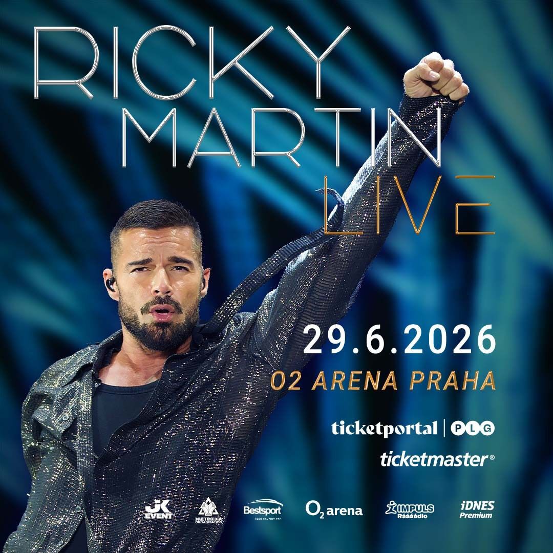 RICKY MARTIN PRAHA 2026