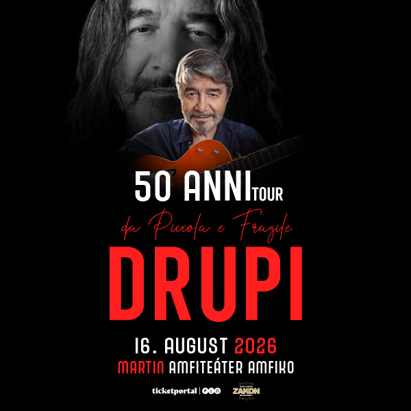 DRUPI - 50 ANNI TOUR MARTIN